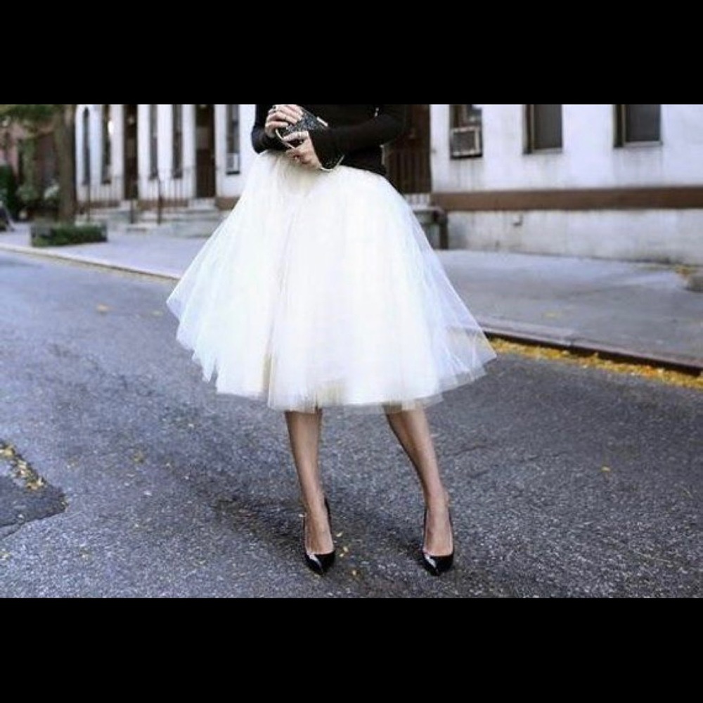Tulle skirt